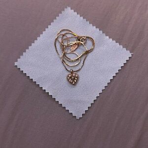 Vintage Giovanni Heart Necklace